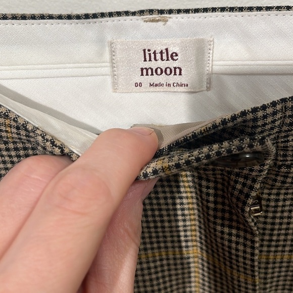 Little Moon Bellis Plaid pants - size 00 - Picture 9 of 14